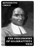 The Philosophy of Giambattista Vico