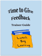 Time to Give Feedback Trainer Guide