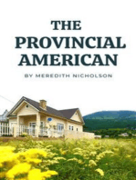 The Provincial American: and Other Papers