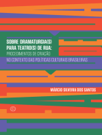 Sobre dramaturgia(s) para teatro(s) de rua: procedimentos de criação no contexto das políticas culturais brasileiras