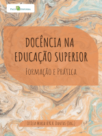 Docência na educação superior: Formação e prática