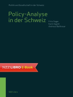Policy-Analyse in der Schweiz: Besonderheiten, Theorien, Beispiele