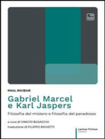 Gabriel Marcel e Karl Jaspers: Filosofia del mistero e filosofia del paradosso