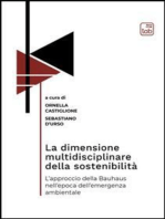 La dimensione multidisciplinare della sostenibilità