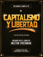 Resumen Completo de Capitalismo Y Libertad (Capitalism And Freedom): Basado En El Libro De Milton Friedman