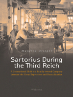 Sartorius During the Third Reich: A Generational Shift at a Family-owned Company between the Great Depression and Denazification