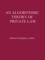 An algorithmic theory of Private Law: Possible applications of the Fourth Industrial Revolution to the legal field