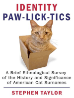 Identity Paw-Lick-Tics