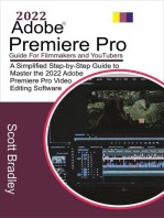2022 Adobe® Premiere Pro Guide For Filmmakers and YouTubers