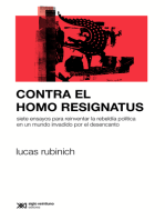 Contra el Homo Resignatus