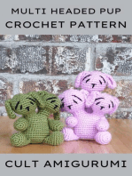 Multi Headed Puppy Dog Cult Amigurumi Pattern Pack