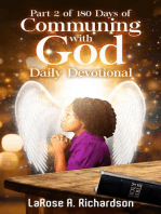Part 2 of 180 Days of Communing with God Daily Devotional