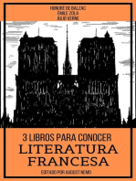 3 Libros para Conocer Literatura Francesa