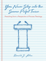 You Never Step into the Same Pulpit Twice: Preaching from a Perspective of Process Theology