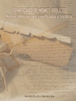 Significado De Nomes Bíblicos Nomes Bíblicos Com Significados E História
