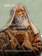 Comentário Bíblico - Jeremias E Lamentações