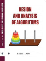 Design and Analysis of Algorithms