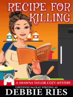 Recipe for Killing: Shawna Taylor Cozy Mysteries, #2
