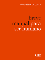 Breve manual para ser humano