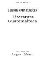3 Libros para Conocer Literatura Guatemalteca