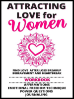 Attracting Love for Women Affirmations Workbook