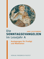 Die Sonntagsevangelien im Lesejahr A: Auslegungen für Predigt und Meditation