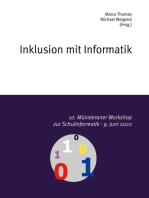 10. Münsteraner Workshop zur Schulinformatik: Inklusion mit Informatik