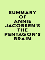 Summary of Annie Jacobsen's The Pentagon's Brain