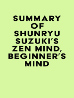 Summary of Shunryu Suzuki's Zen Mind, Beginner's Mind