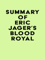 Summary of Eric Jager's Blood Royal