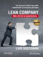 Lean company: Más allá de la manufactura