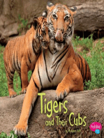 Tigers and Their Cubs: A 4D Book