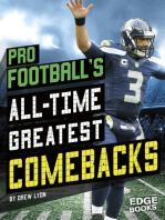 Pro Football's All-Time Greatest Comebacks