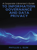 A Corporate Librarian’s Guide to Information Governance and Data Privacy