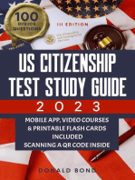 US Citizenship Test Study Guide 2023