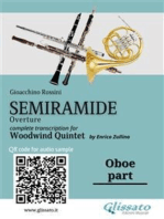 Oboe part of "Semiramide" overture for Woodwind Quintet
