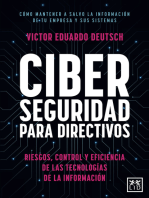 Ciberseguridad para directivos: Riesgos, control y eficiencia de las tecnologías de la Información