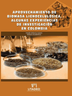 Aprovechamiento de biomasa lignocelulósica, algunas experiencias de investigación en Colombia