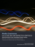 La luz es un efecto óptico. Antología de poemas 2003-2022