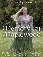 The Memory of Maplewood: A Pride and Prejudice Variation: The Maplewood Stables Saga, #6