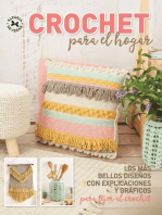 Crochet para el hogar: Los mas bellos diseños con explicaciones y gráficos para tejer al crochet