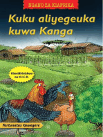 Kuku aliyegeuka kuwa Kanga