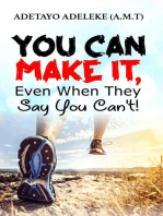 You Can Make It