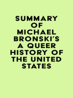 Summary of Michael Bronski's A Queer History of the United States