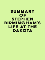 Summary of Stephen Birmingham's Life at the Dakota