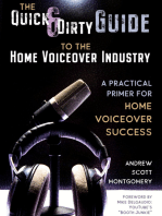 The Quick & Dirty Guide to the Home Voiceover Industry