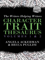The Character Trait Thesaurus Volumes 1 & 2