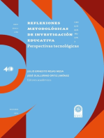 Reflexiones metodológicas de investigación educativa.