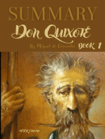 Summary of Don Quixote by Miguel De Cervantes (Book 1)