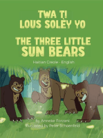 The Three Little Sun Bears (Haitian Creole-English)
